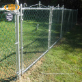 Fence di collegamento a catena galvanizzato e rivestito in PVC utilizzato